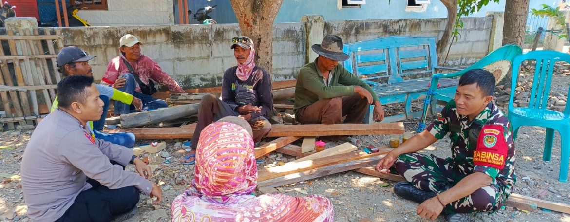 Bukan Sekadar Silaturahmi, Babinsa Koramil 1601 Rangkul Warga Gelarmandala Dorong Ketahanan Pangan
