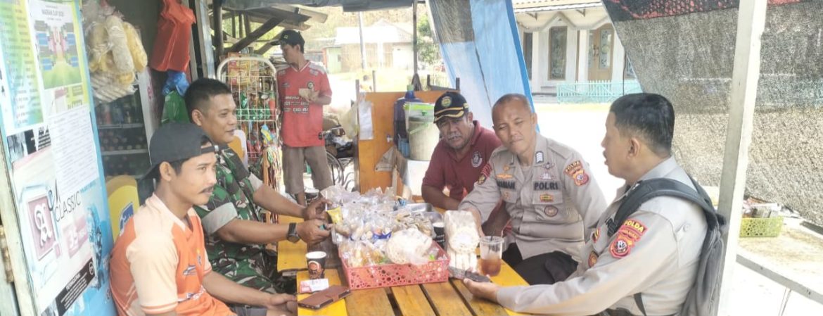 Komsos di Majakerta, Koramil 1601/Indramayu Dorong Sinergi Jaga Kamtibmas dan Generasi Muda