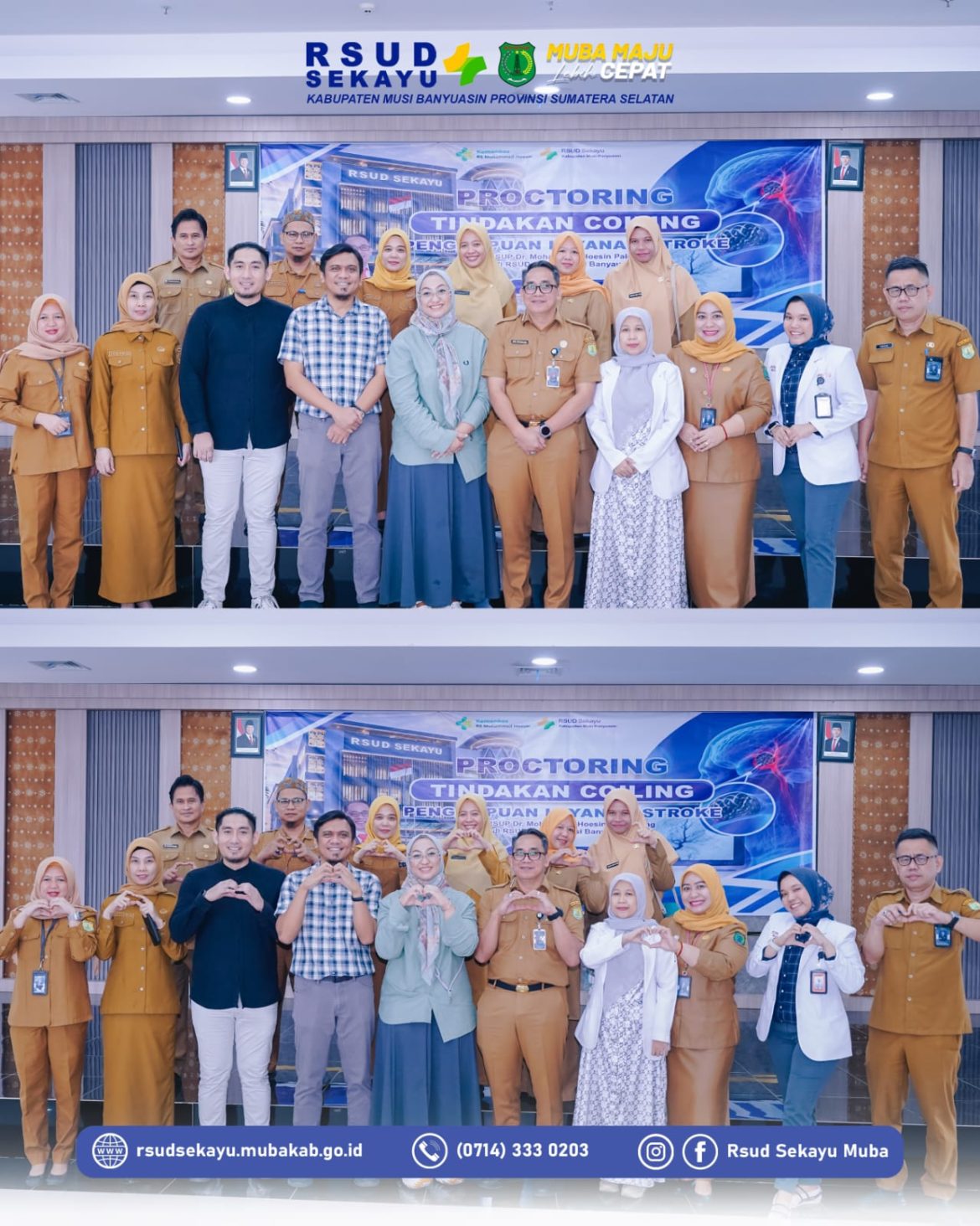 RSUD Sekayu Jadi Rumah Sakit Daerah Pertama di Sumbagsel Gelar Proctoring Tindakan Coiling Stroke