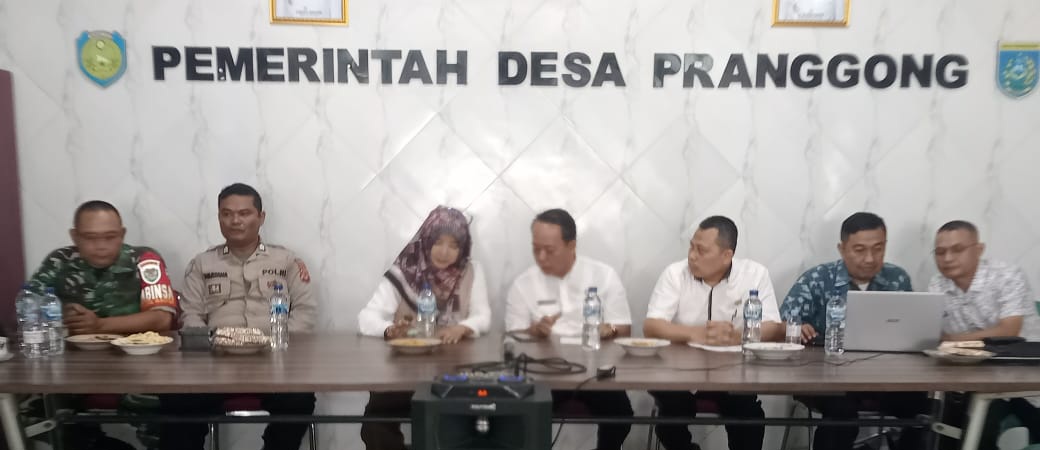 Posbankum Masuk Desa, Koramil 1603 Lohbener Ingatkan Bahaya Narkoba