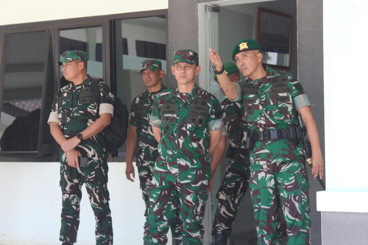 Pangdam II/Sriwijaya Beri Motivasi dan Semangat Prajurit Yonif TP 845/KS di Belitung