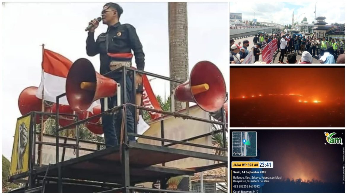 Sumbang Asap! Lahan PT IAM Diduga Terbakar Akibat Kelalaian, Gabungan LSM-Ormas-Aktivis Desak Izin Perusahaan Dicabut