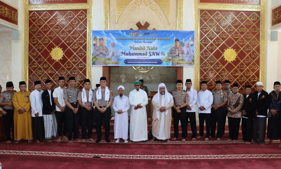 Maulid Nabi, Kapolres : Jadikan Akhlak Rasulullah SAW sebagai Teladan dalam Pelaksanaan Tugas