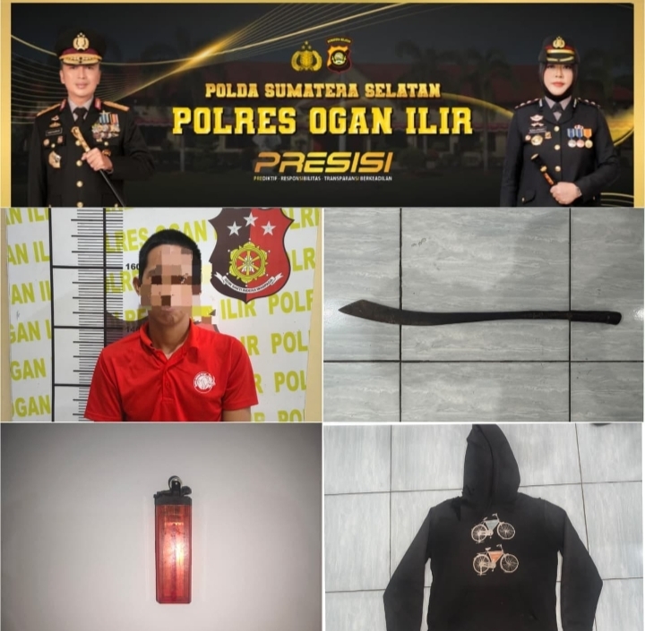 Polres Ogan Ilir Ungkap Kasus Karhutla di Ibul Besar III