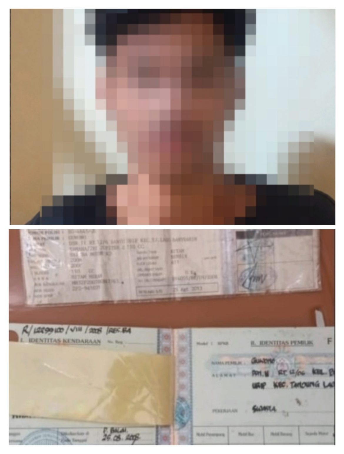 Polsek Tanjung Lago Ungkap Pencurian Motor, Seorang Pria Diamankan Setelah Terekam CCTV