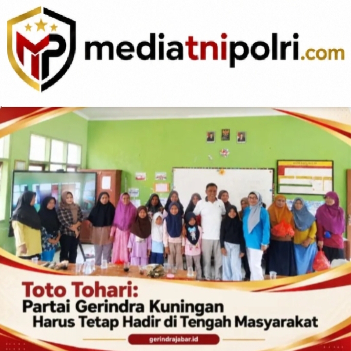 Toto Tohari Dorong Gerindra Kuningan Perkuat Kepedulian Sosial, Tak Hanya Hadir Saat Momentum Politik