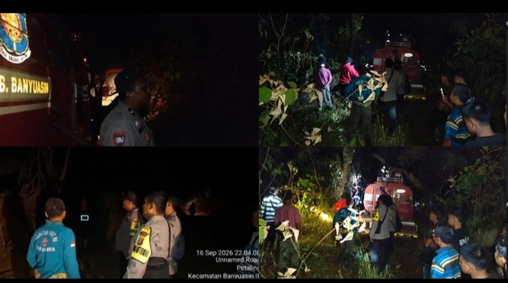 Kebakaran Lahan di Taja Mulia Berhasil Dipadamkan, Polisi dan Warga Bergerak Cepat