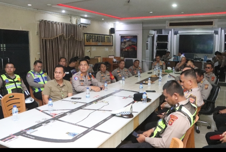 Polres Banyuasin Nobar  Penganugerahan Kompolnas Awards 2026