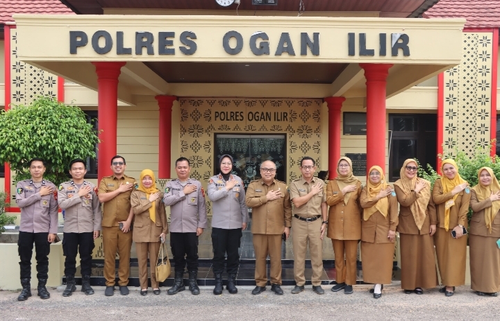 Polres Ogan Ilir Terima Kunjungan dan Audiensi Kalapas Kelas IIA Tanjung Raja, Perkuat Sinergitas Penegakan Hukum dan Kamtibmas