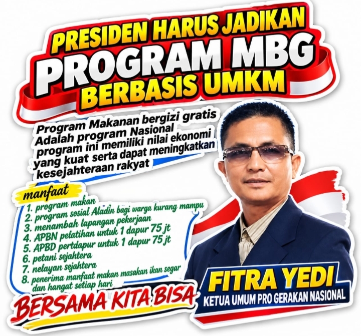 PRESIDEN DIMINTA JADIKAN PROGRAM MAKANAN BERGIZI GRATIS BERBASIS UMKM SEBAGAI PROGRAM NASIONAL SERTA MENERIMA MASUKAN DARI RAKYAT