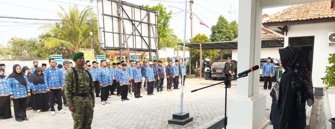 Koramil 1603 Lohbener Ikuti Upacara Hari Kesaktian Pancasila Tingkat Kecamatan Arahan