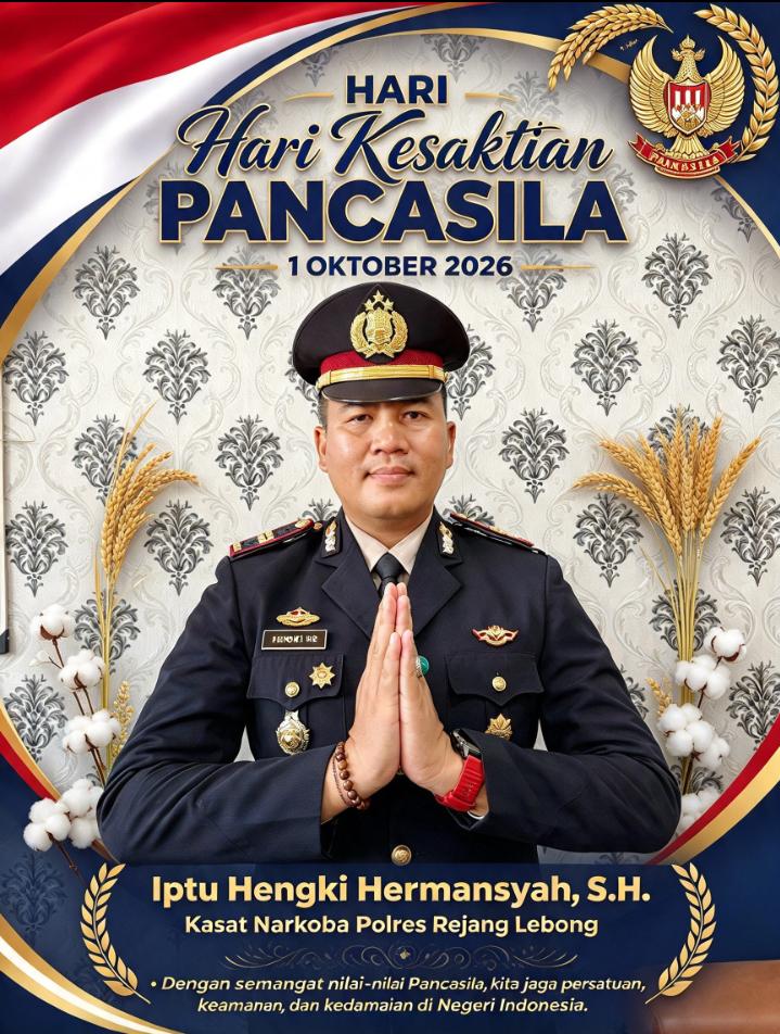 Hari Jadi Kesaktian Pancasila 1 Oktober 2026 : Iptu Hengki Pancasila Jiwa Bangsa Penuntun Cahaya Keberagaman