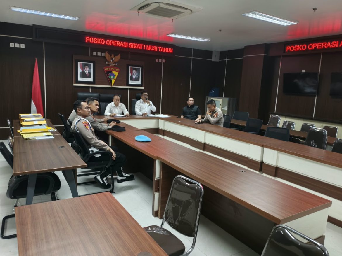 Operasi Sikat I Musi 2026, Polda Sumsel Amankan 10 Pelaku Kejahatan 3C