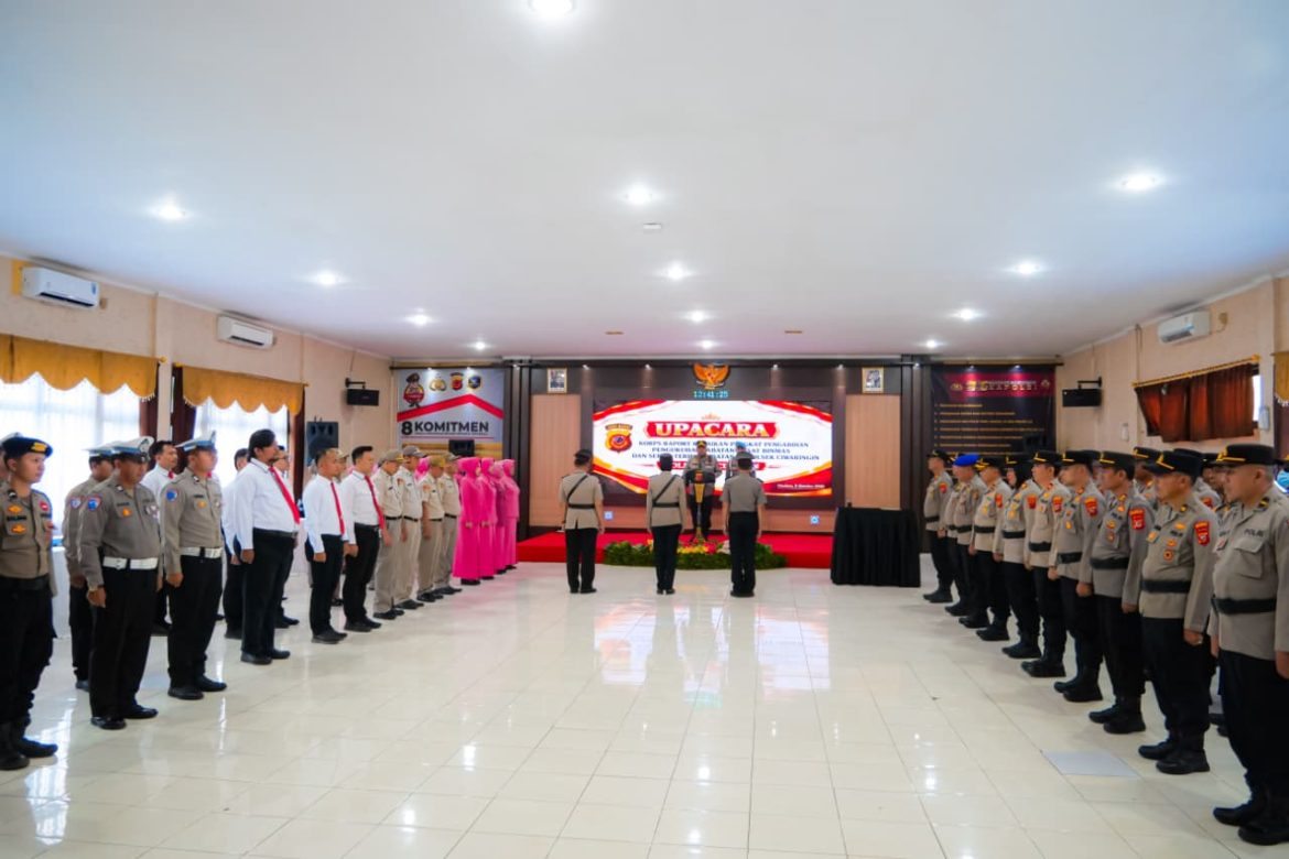 Kapolresta Cirebon Tekankan Amanah Jabatan, Minta Pejabat Baru Perkuat Pelayanan Masyarakat