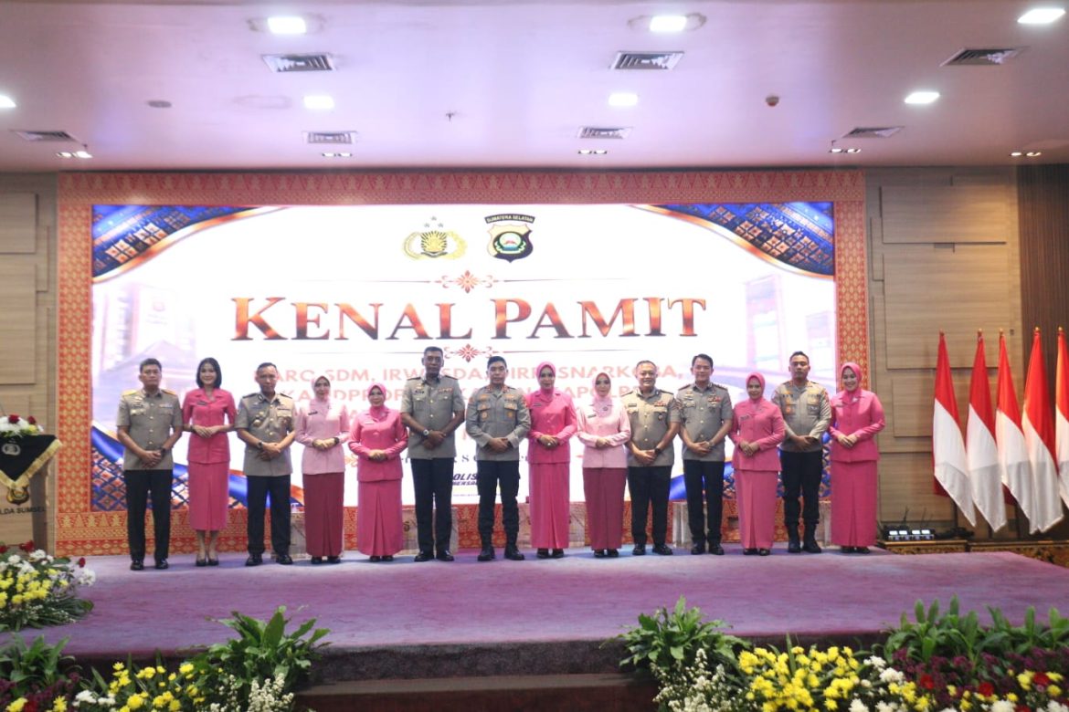 Perkuat Sinergi dan Pelayanan Publik, Polda Sumsel Gelar Pisah Sambut PJU dan Kapolres Baru