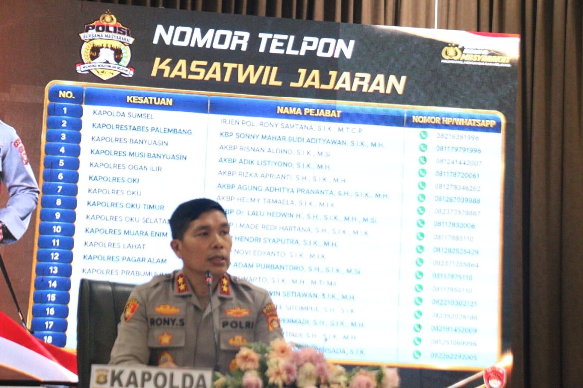 Polda Sumsel Tangani 17 Laporan Karhutla Kluster Korporasi, Area Konsesi 620,62 Hektare Disegel