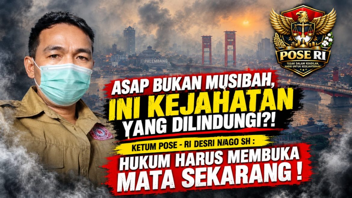 DESRI NAGO: UDARA BERSIH ADALAH HAK — JANGAN BIARKAN ASAP MENJADI NASIB YANG TAK BERAKHIR!