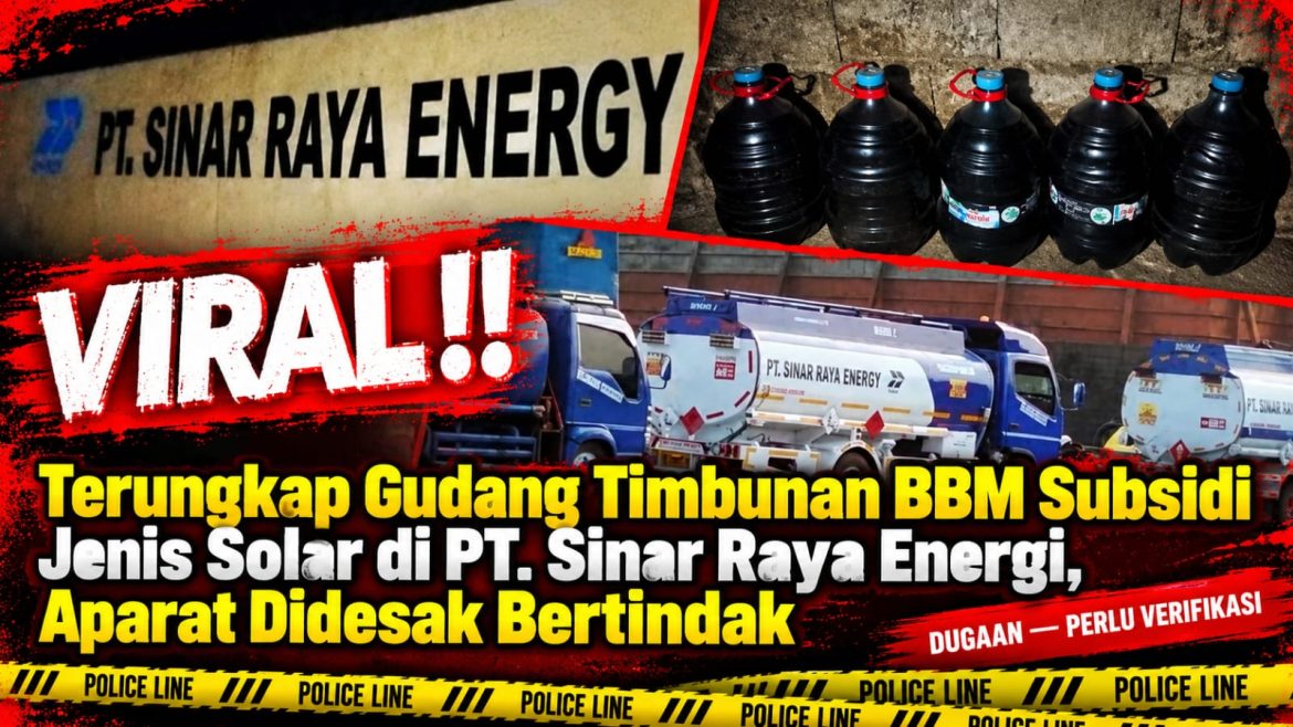 Investigasi di Genuk Semarang Temukan Aktivitas Pemindahan BBM, Asal-Usul Solar dan Legalitasnya Dipertanyakan!