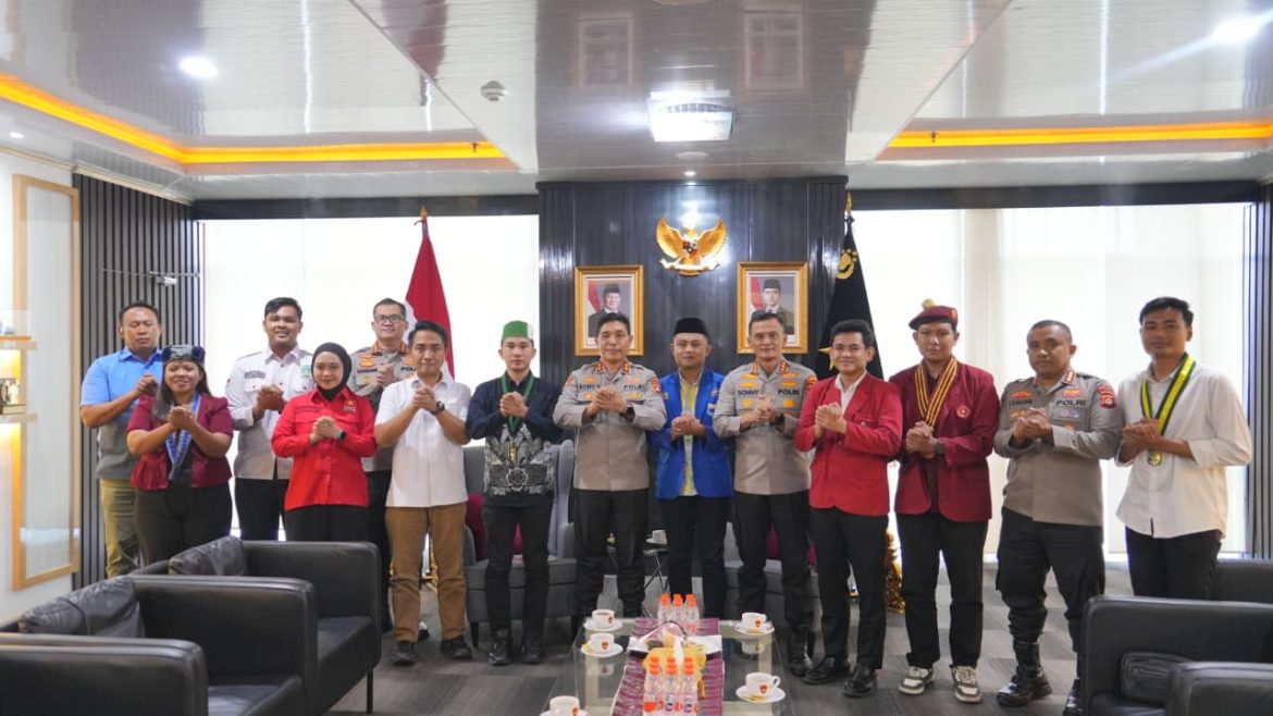 Transparansi Penegakan Hukum hingga Premanisme Jadi Bahasan Audiensi Kapolda Sumsel dan Cipayung Plus