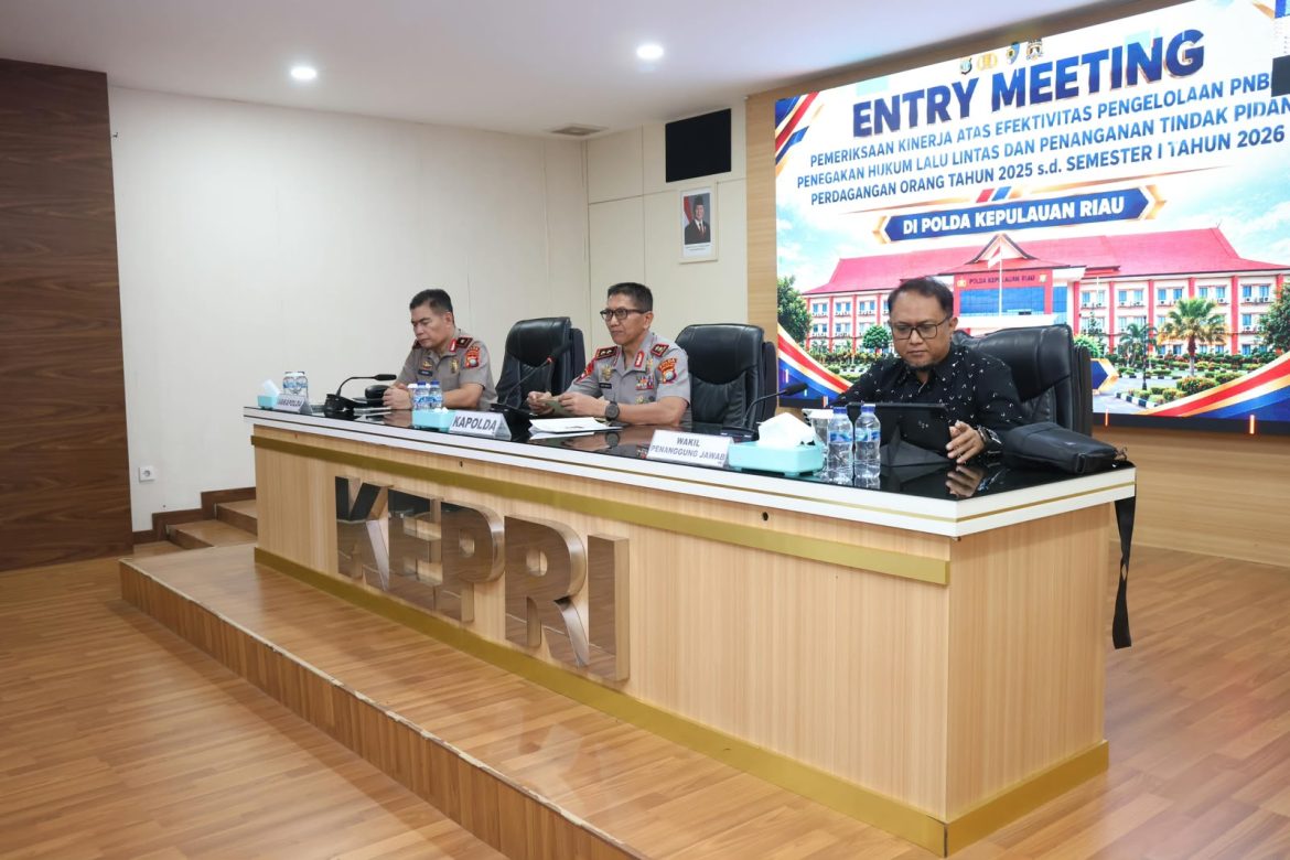 POLDA KEPRI TERIMA TIM BPK RI, PERKUAT AKUNTABILITAS DAN PENGAWASAN KINERJA