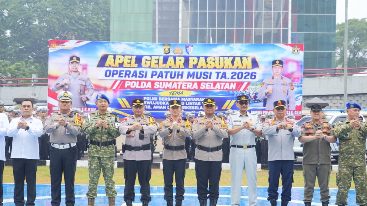 Operasi Patuh Musi 2026 Resmi Dimulai, Polda Sumsel Fokus Tekan Risiko Kecelakaan di Jalan Raya