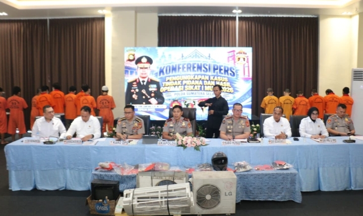 Bersama Masyarakat, Polda Sumsel Berantas Premanisme demi Keamanan dan Kelancaran Pembangunan