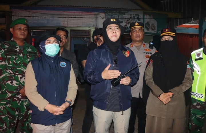 Pimpin KRYD Gabungan, Kapolres Ogan Ilir Razia Bedeng Narkoba di Payakabung